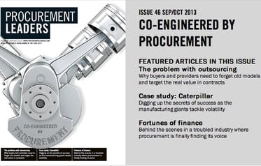 Co-engineered by Procurement cover